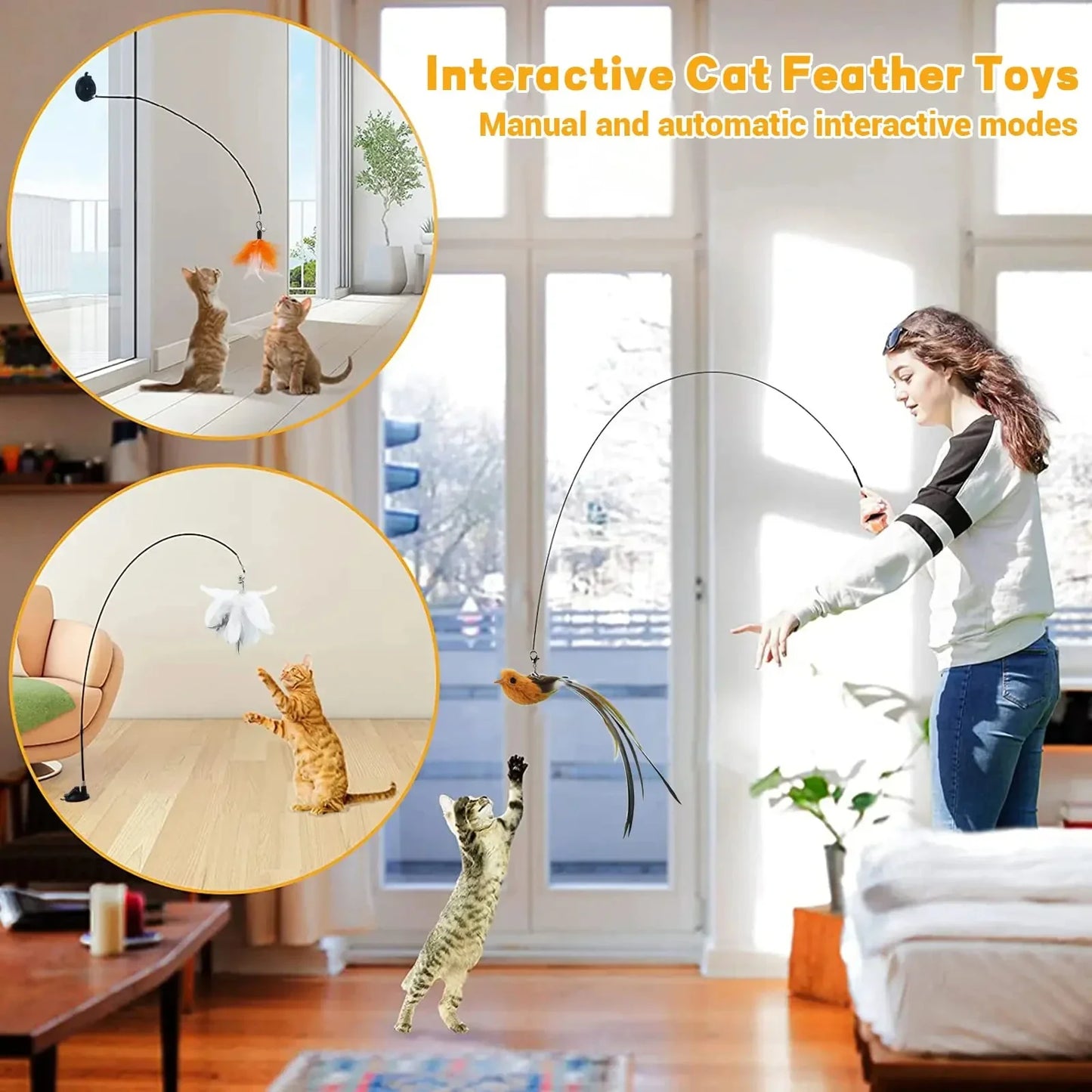 Simulated Bird Cat Toy