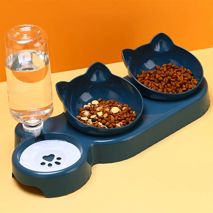 Pet Bowls With Water Feeder