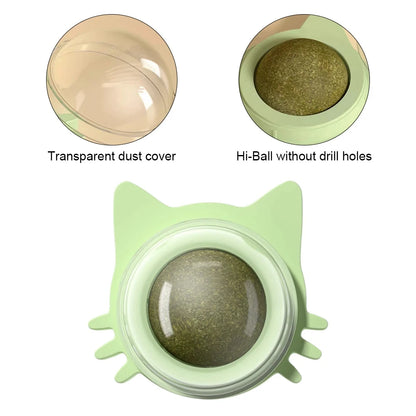 Lickable Ball Cat Toy