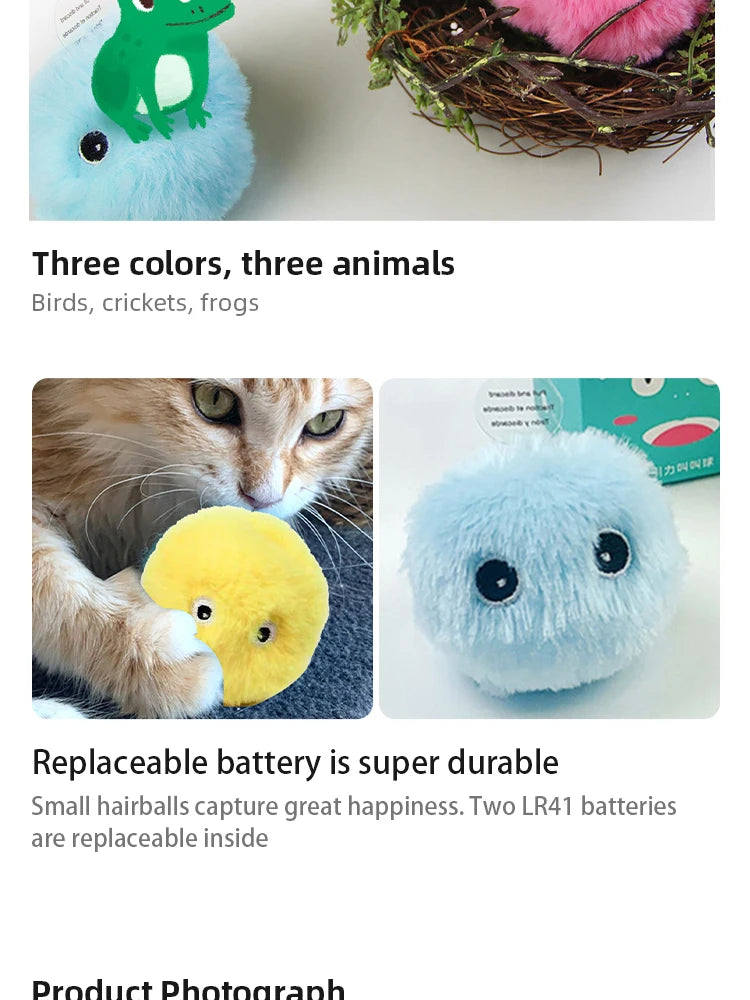 Smart Cat Toys Plush