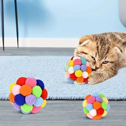 Cat Plush Ball Toy