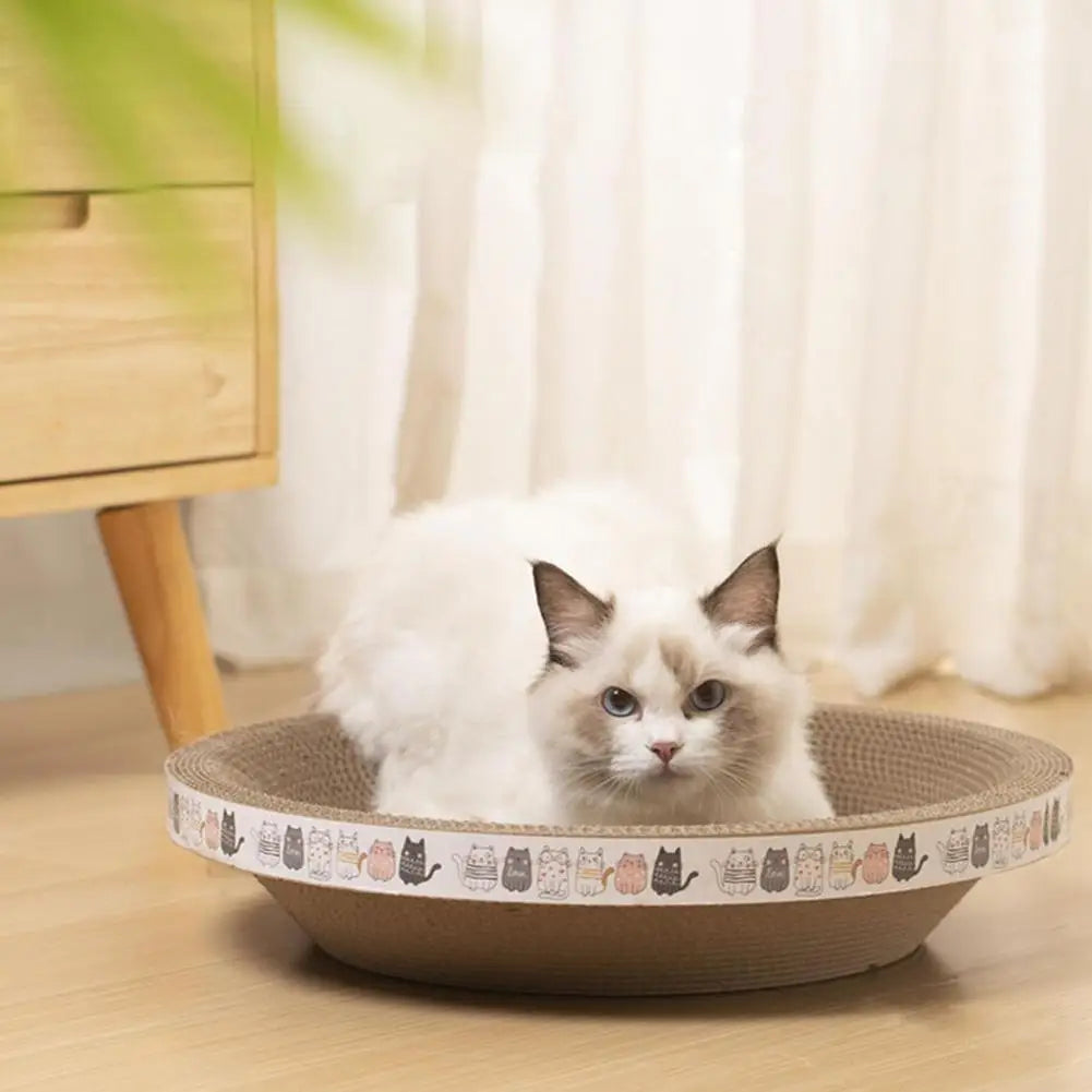 Corrugated Cat Scratcher