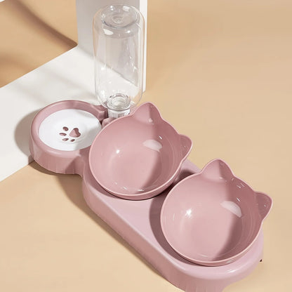 Pet Bowls With Water Feeder