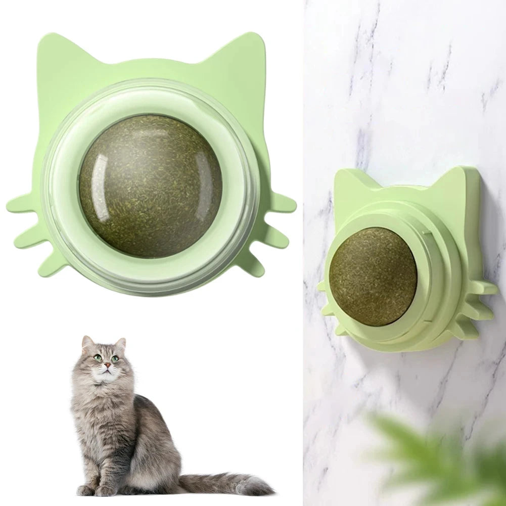 Lickable Ball Cat Toy