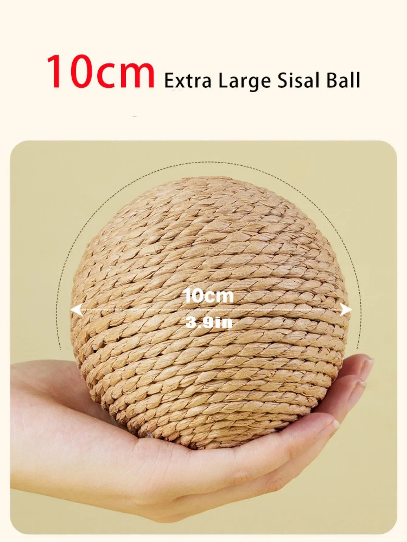 Cat Scratching Ball