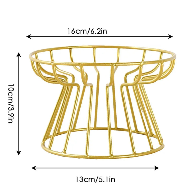 Ceramic Bowl Iron Rack Cat