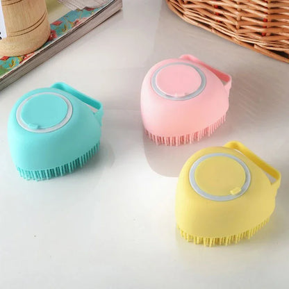 Cat Bath Massage Gloves Brush