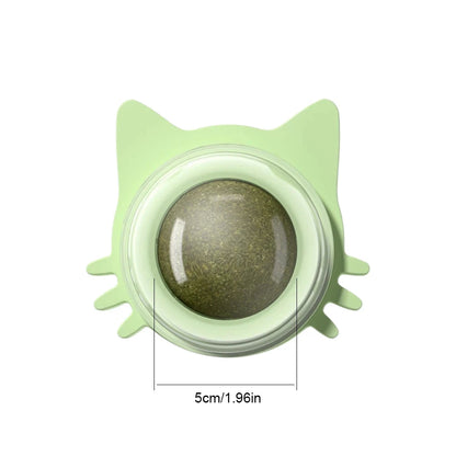 Lickable Ball Cat Toy