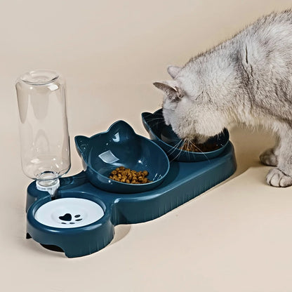 Pet Bowls With Water Feeder