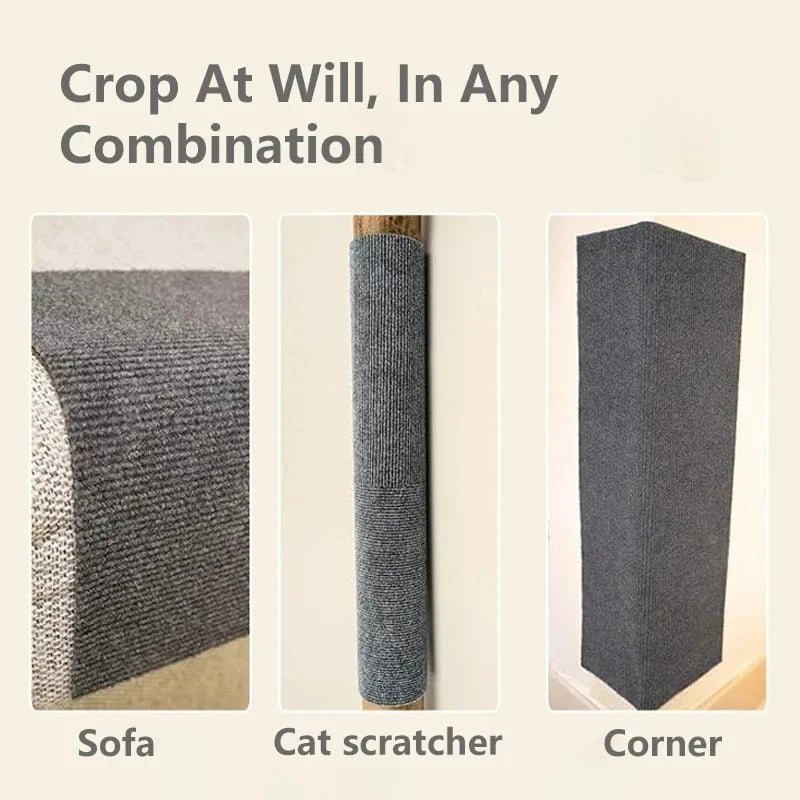 Cat scratching Post Self-adhesive Carpet