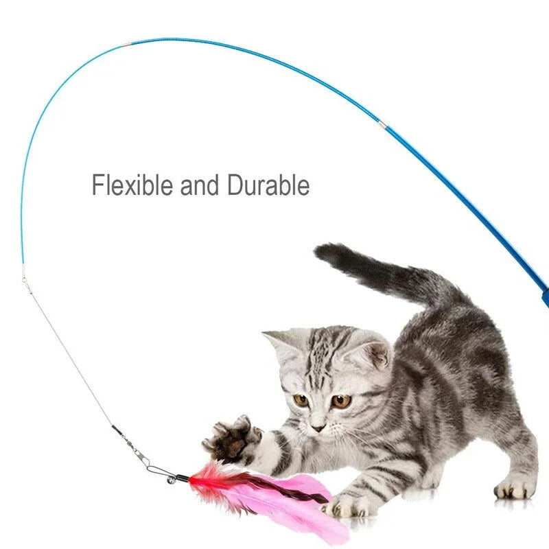 Cat Feather Toy Set