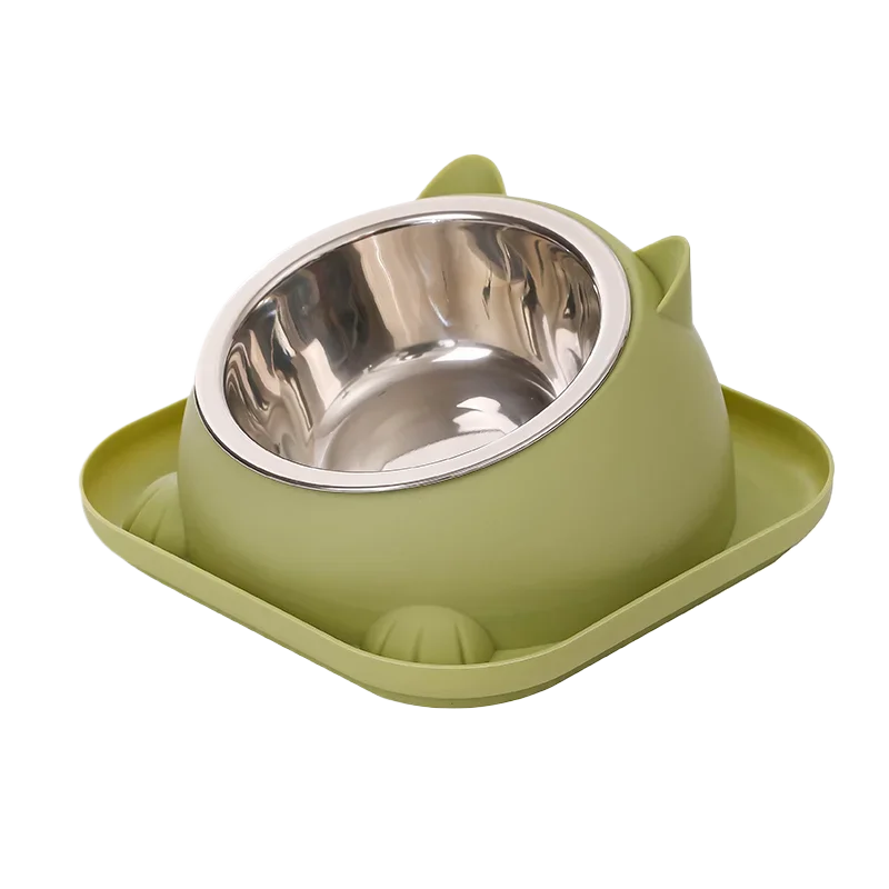 Fun Shaped Anti Tipping Cat Bowl