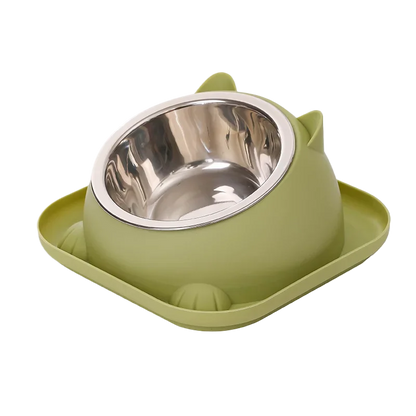 Fun Shaped Anti Tipping Cat Bowl