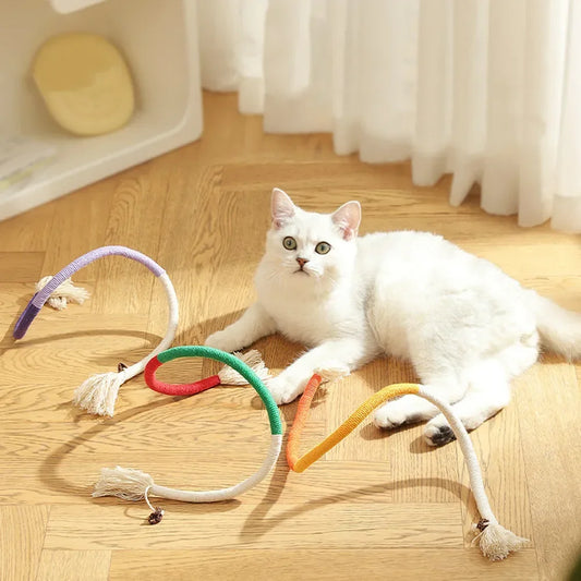 Cat Toys Interactive Molar Cotton Rope