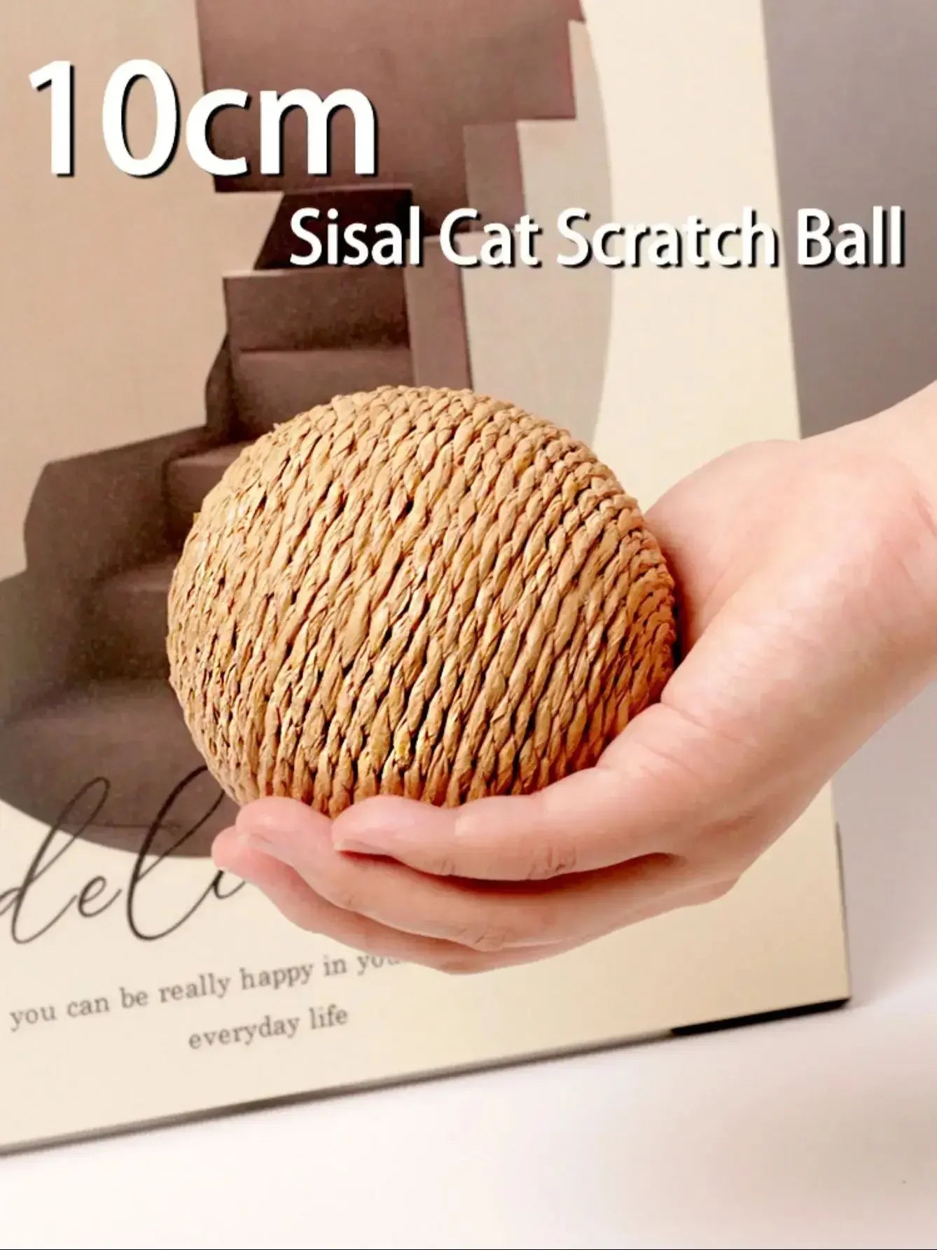 Cat Scratching Ball