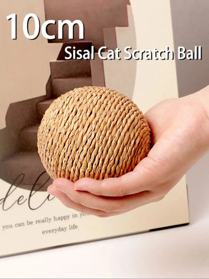 Cat Scratching Ball