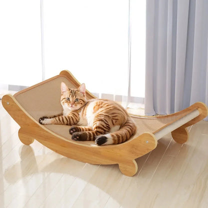 Wooden Cat Scratching Pads