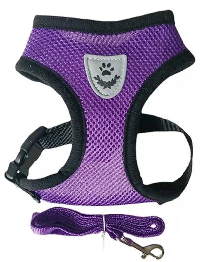 Cat Leash Adjustable Vest