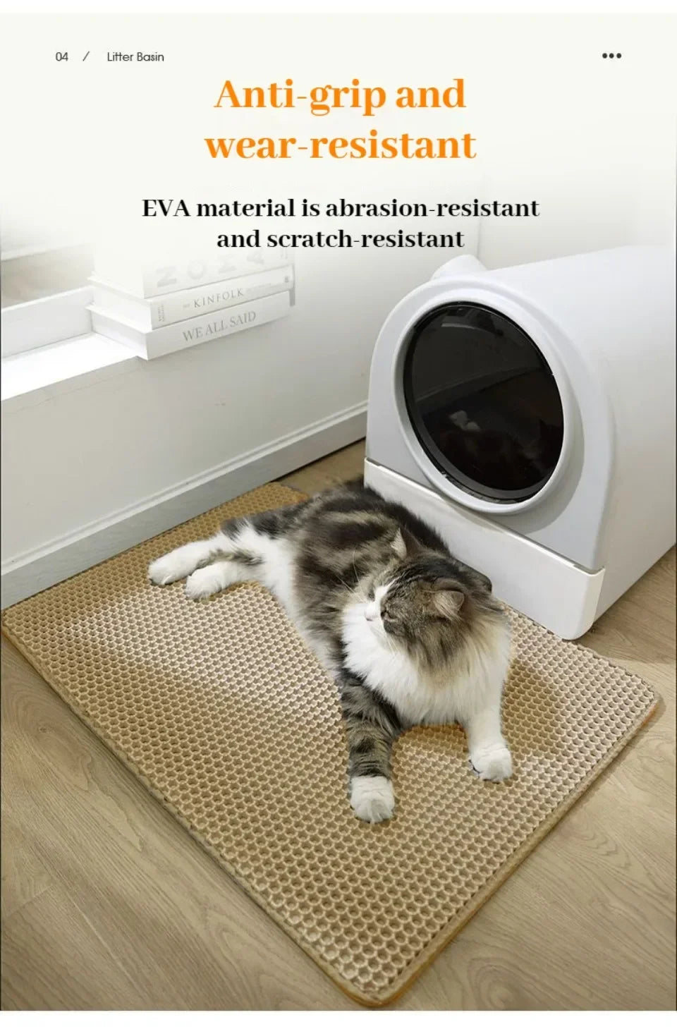 Large Cat Litter Mat