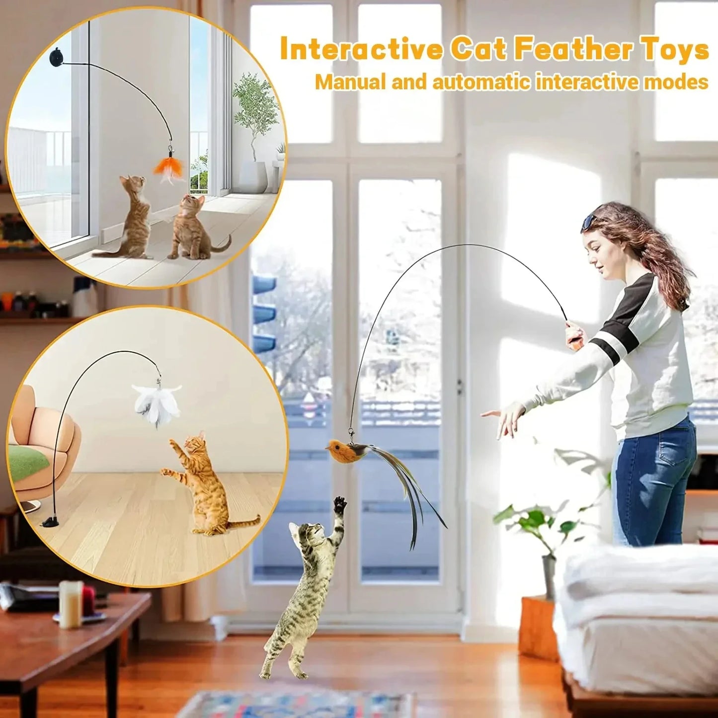 Simulated Bird Cat Toy