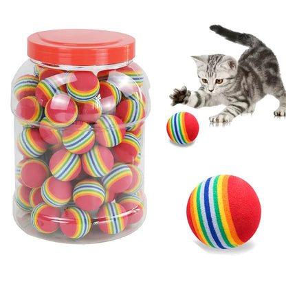 Chewing Rattle Ball Cat Toys