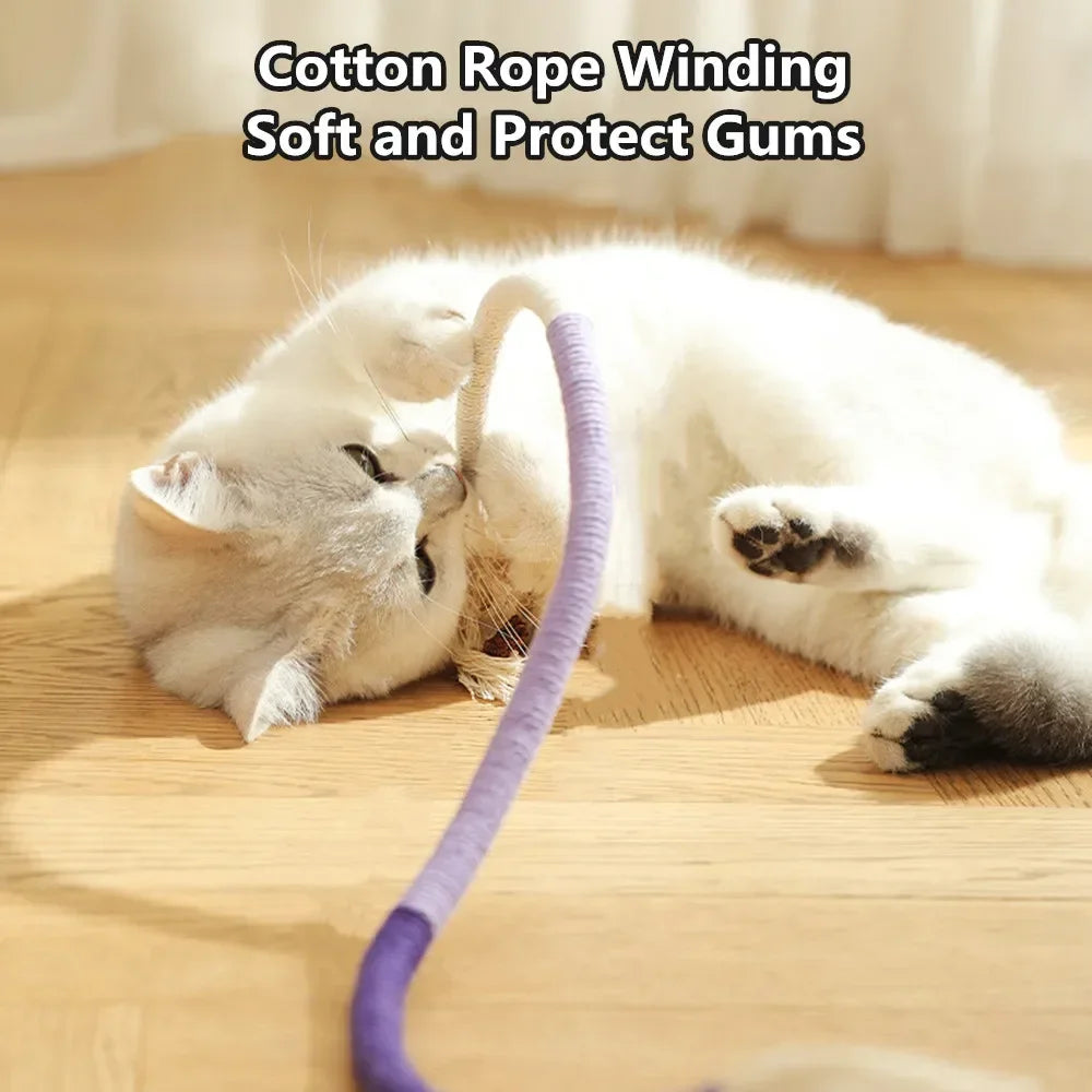 Cat Toys Interactive Molar Cotton Rope